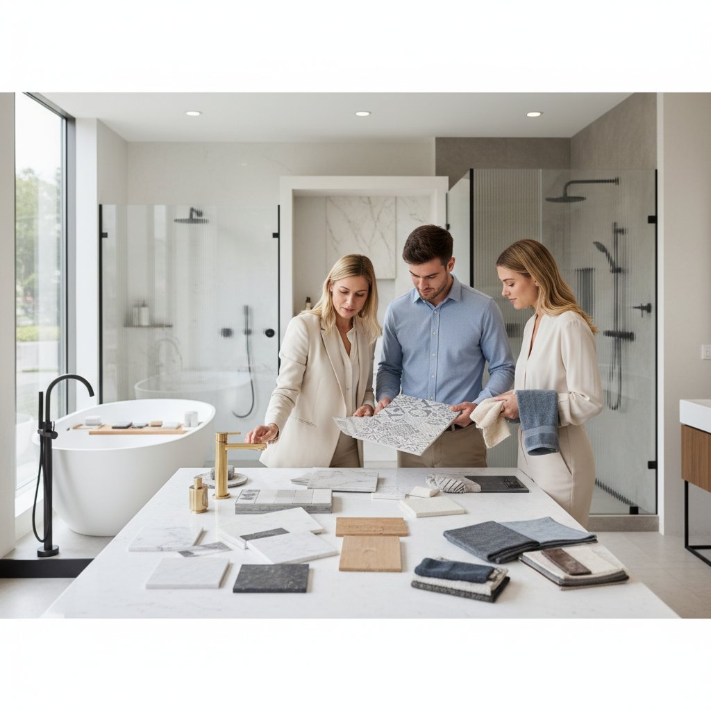 Bathroom renovation project in Singapore